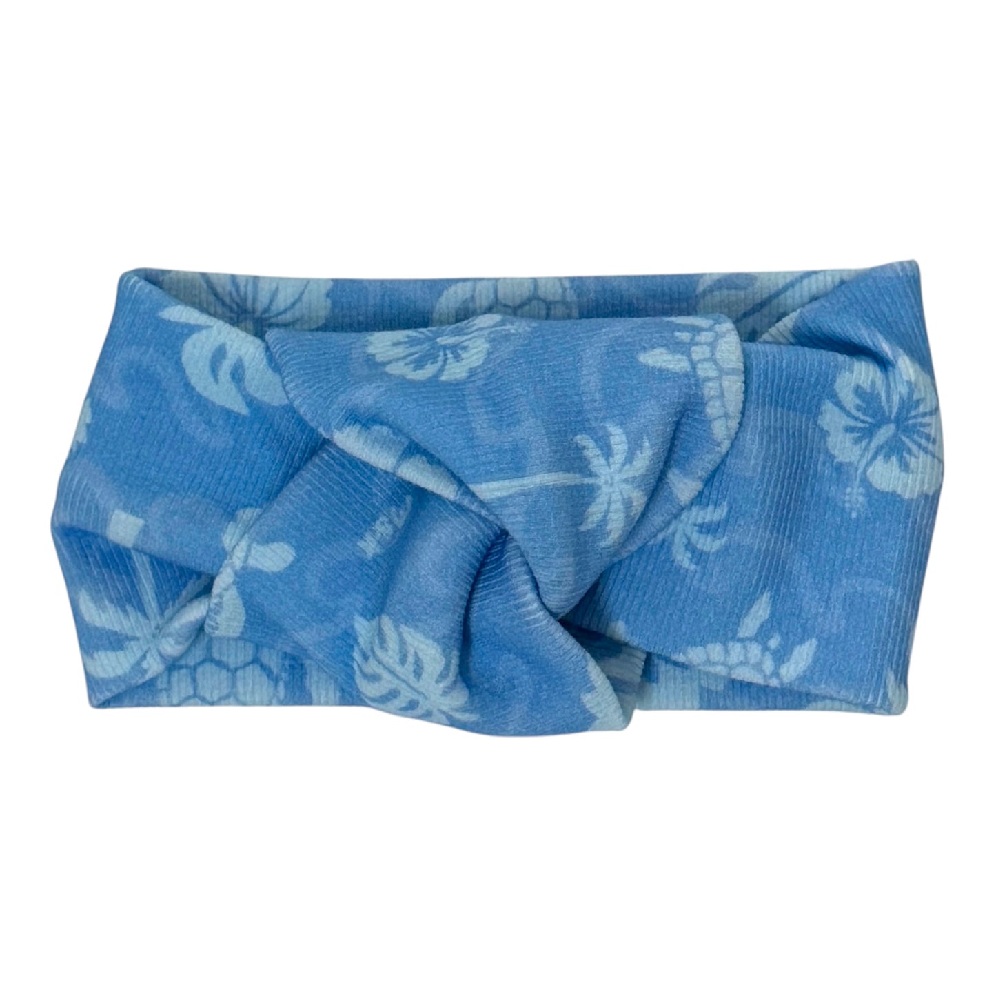 Tropical Blue Rib Headband