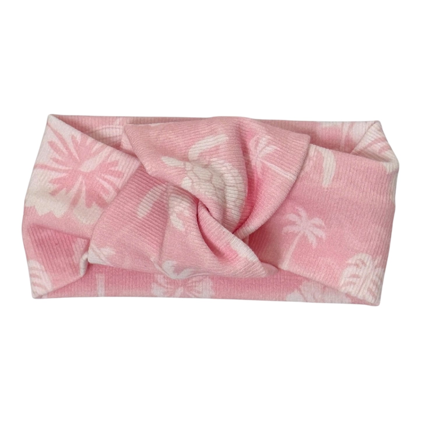 Tropical Pink Rib Headband