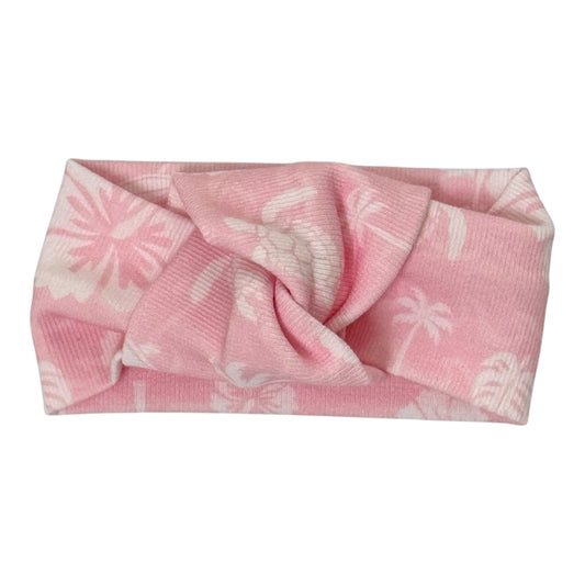 Tropical Pink Rib Headband