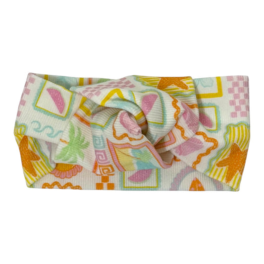 Beach Pink Rib Headband