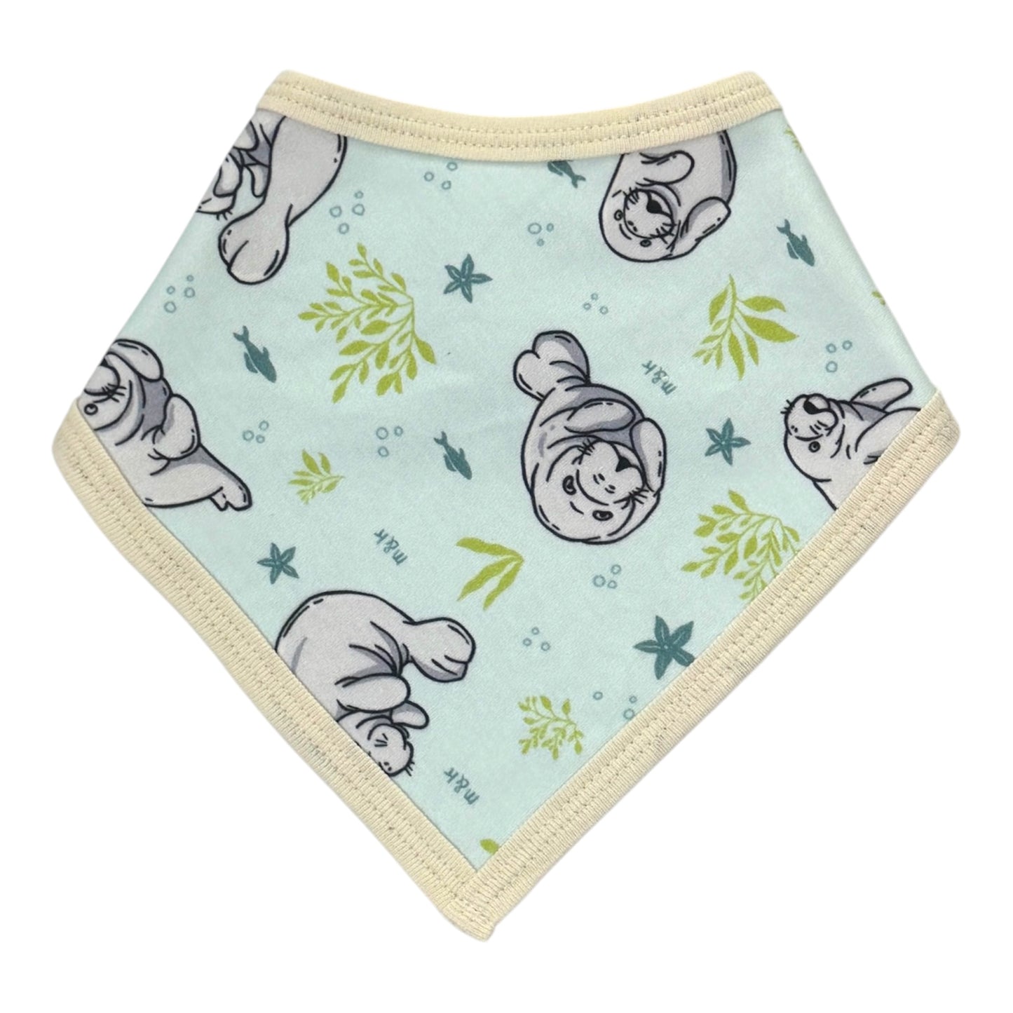 Manatee Baby Bib