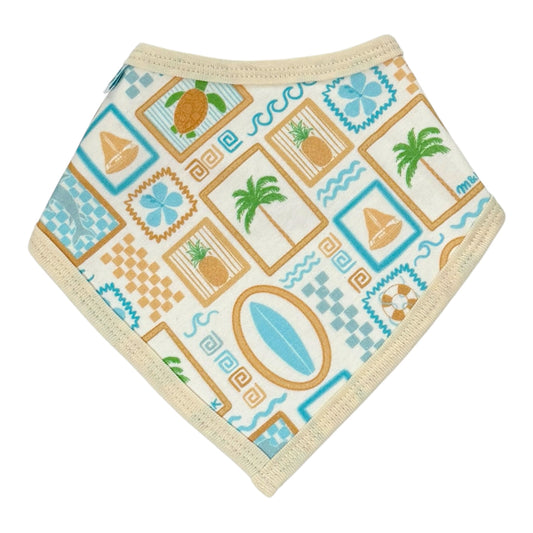 Beach Blue Baby Bib