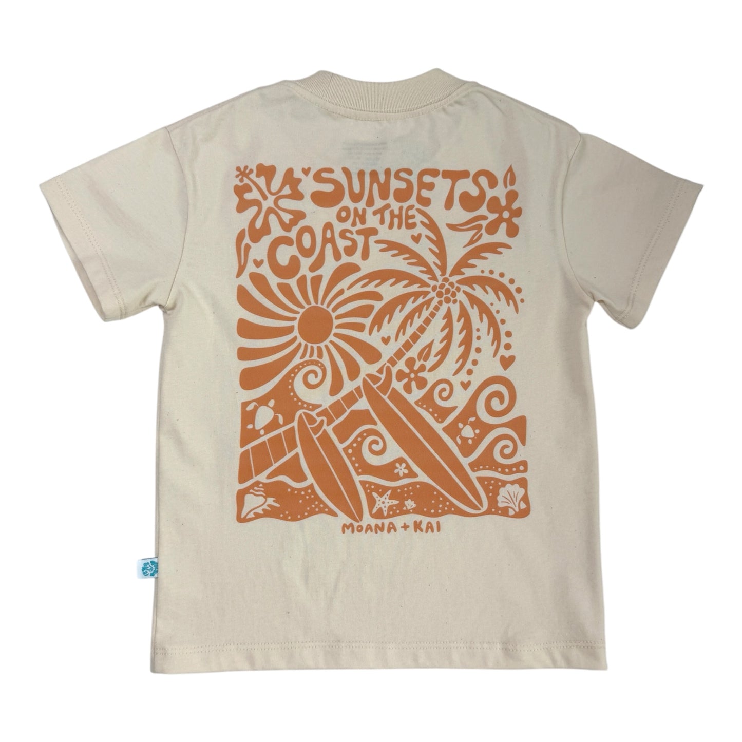 Sunsets Oversized Graphic Tee