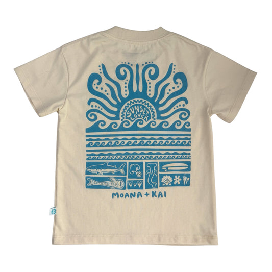 Sunset Lover Oversized Graphic Tee