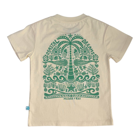 Coastal Dreams Oversized Graphic Tee