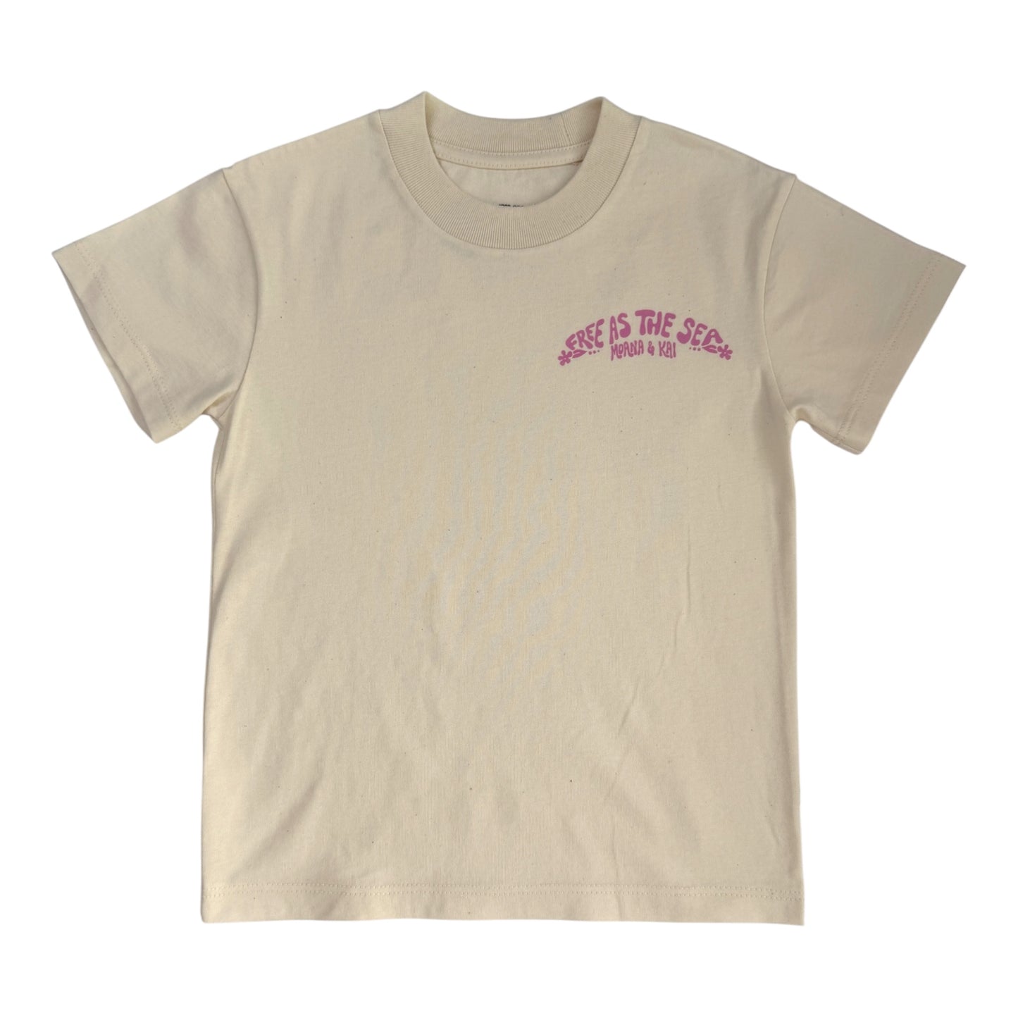 Free As The Sea Oversized Graphic Tee