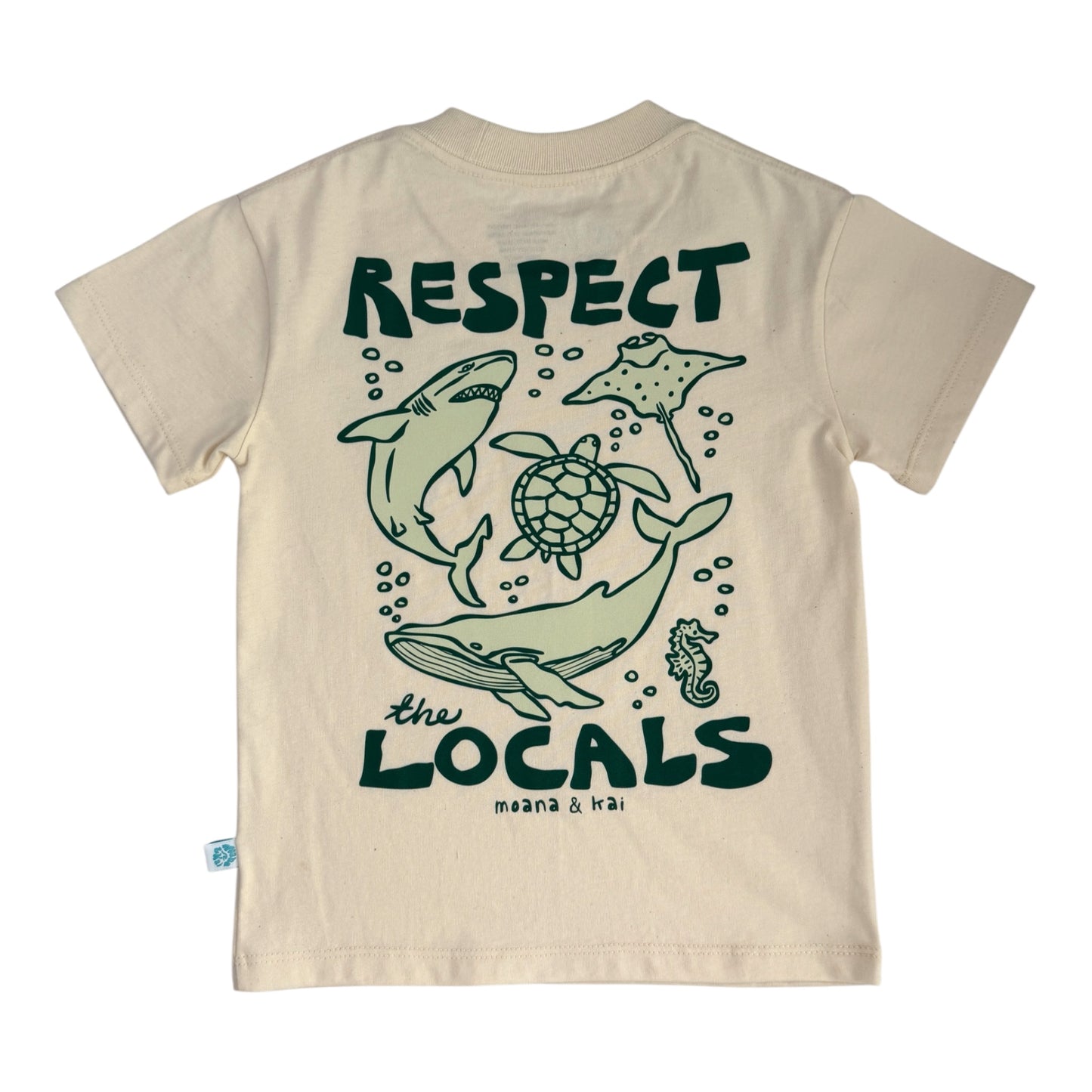 Respect The Locals Oversized Graphic Tee