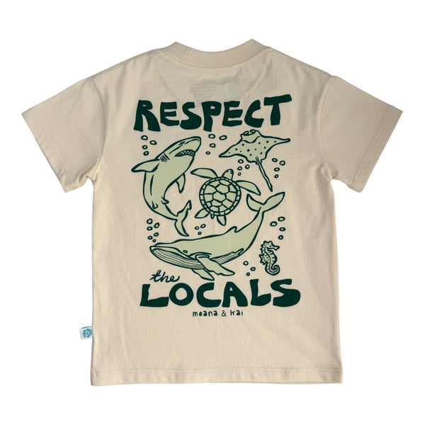 Respect The Locals Oversized Graphic Tee