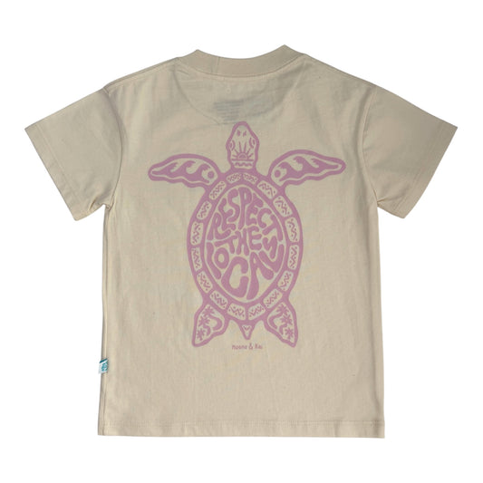 Turtle Pink Oversized Graphic Tee
