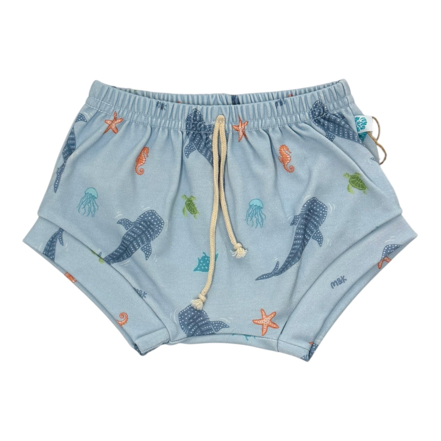 Whale Sharks Blue Bummies