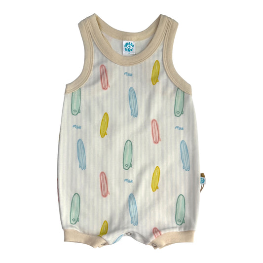 Surfboards Blue Surfer Romper