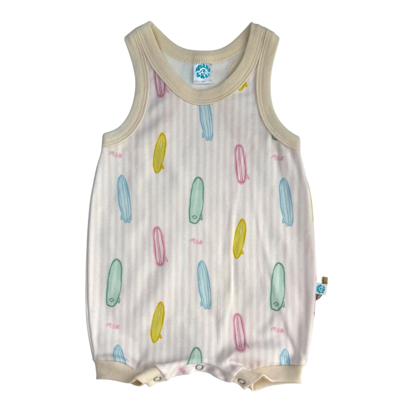Surfboards Pink Surfer Romper
