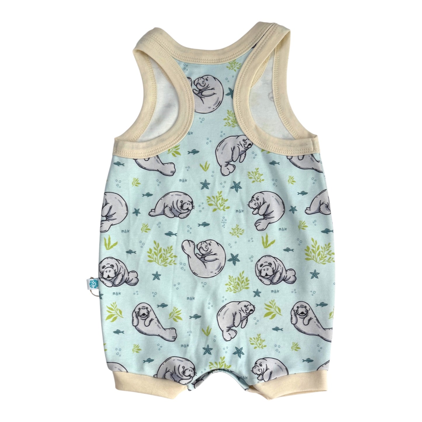 Manatee Surfer Romper
