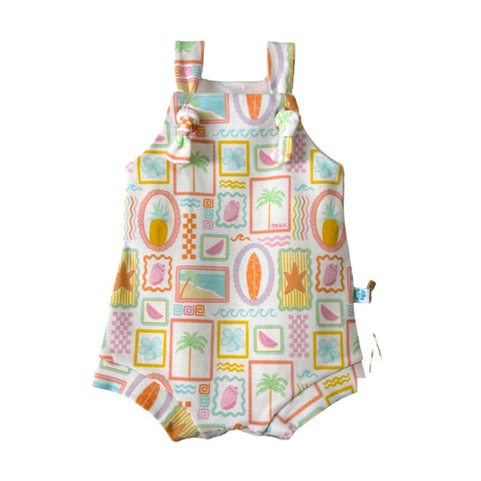 Beach Pink Little Kai Romper