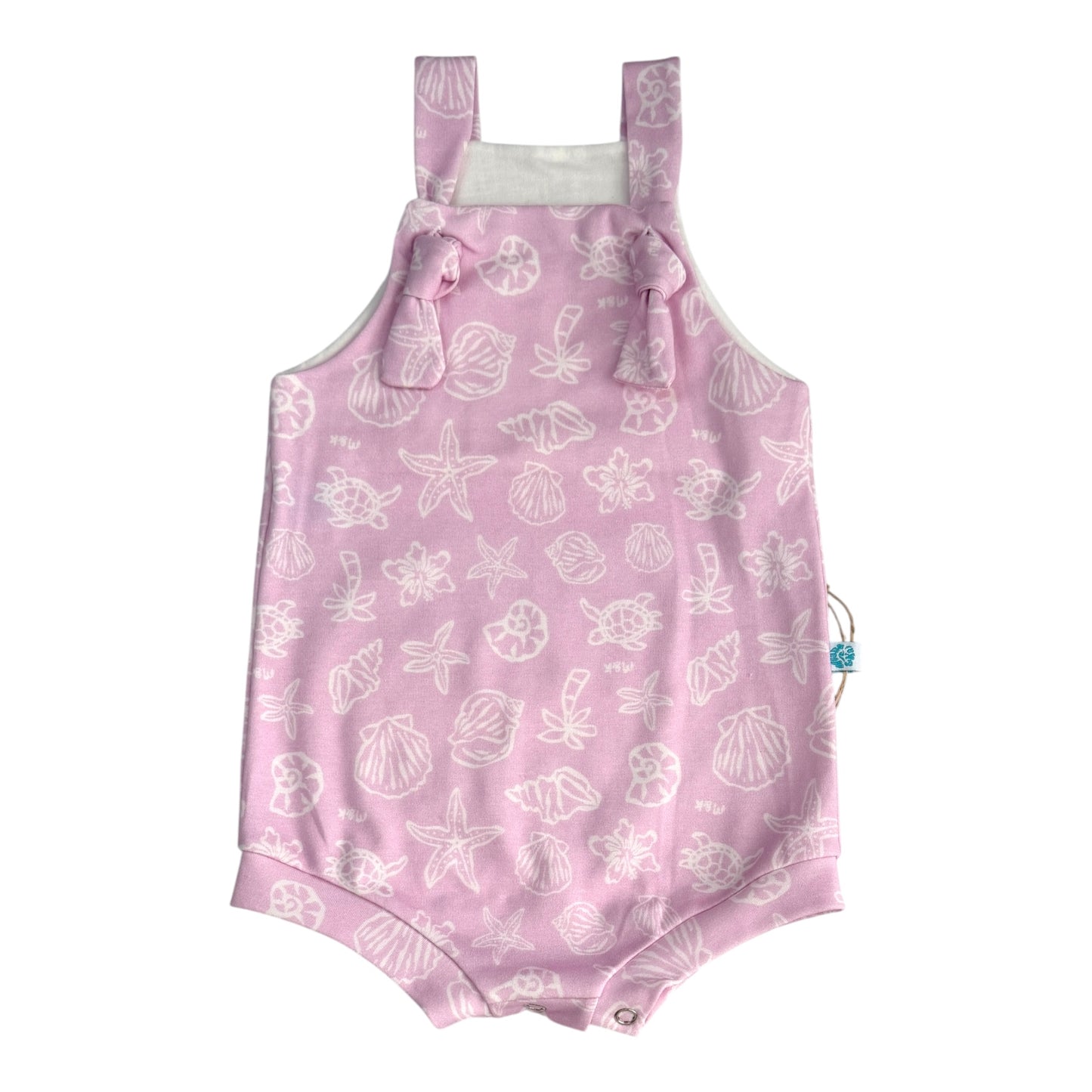 Shells Lavender Little Kai Romper