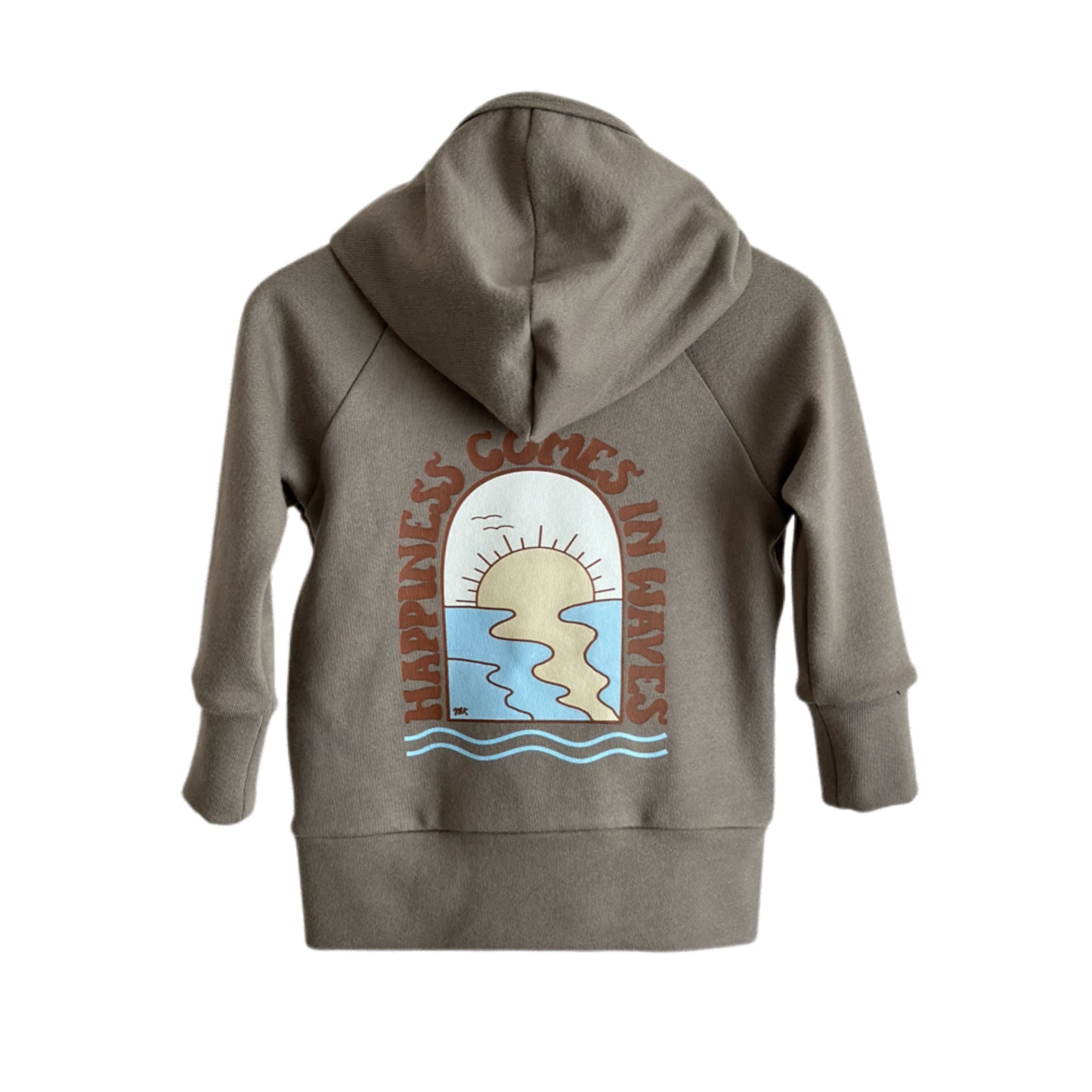 HAPPINESS COMES IN WAVES HOODIE